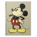 Recherche de hanche carnets Pose de mickey mouse