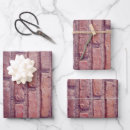 Search for brick patterned wrapping paper Vintage