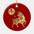 Search for year of the ox ornaments Chinese new year