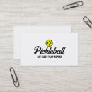 Search for pickleball business cards Teacher