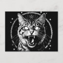 Search for gothic cat postcards Halloween
