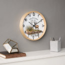 Recherche de montagne horloges Aquarelle