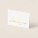 Search for real foil thank you cards Elegant