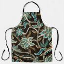 Search for japanese patterns aprons Black