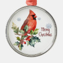Search for red cardinal bird ornaments Animal
