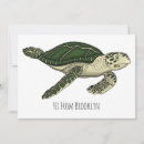 Search for cartoon turtle invitations Green