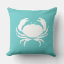Recherche de bleu mer coussins Crabe