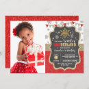 Search for holiday birthday invitations Snowflake