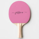 Search for pink ping pong paddles Girly
