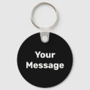 Search for create it yourself keychains Black and white