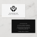 Search for animal feed business cards Pet sitting services