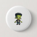 Search for cartoon monsters buttons Pumpkin
