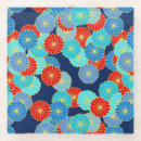 Search for red flower coasters Turquoise