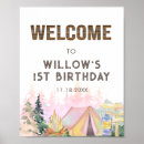 Recherche de camp sign posters Un campeur heureux