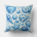 Search for seashell pillows Nautical