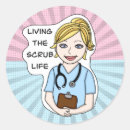 Search for nurse scrubs stickers Funny