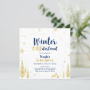 Recherche de winter wonderland 1st birthday invitations Flocons de neige