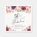 Search for 50th birthday napkins Fifty years old