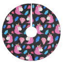 Search for unicorn tree skirts Illustration