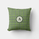 Search for olive green pillows Plaid