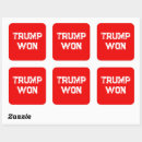 Search for trump won stickers Political