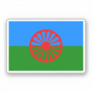 Search for roma flag stickers Romany