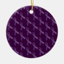 Search for purple ribbon ornaments Awareness