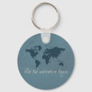 Search for adventure begins keychains Let the adventure begin