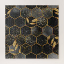 Recherche de hexagone puzzles Nid d'abeille