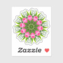 Search for multicolor flower stickers Mandala