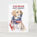 Search for patriotic dog cards Usa