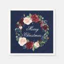 Search for blue christmas napkins Holiday party