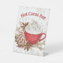 Search for cookie bar signs Hot cocoa station