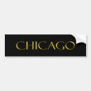 Recherche de chicago voiture autocollants Ville