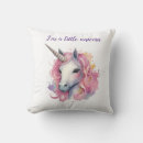 Recherche de licorne rose coussins Fille