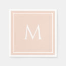 Search for blush pink napkins White