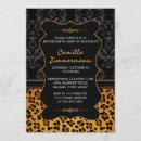 Search for leopard bachelorette party invitations Elegant