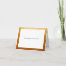 Search for metallic note cards Elegant