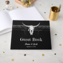 Search for western wedding guest books Black