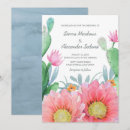 Search for desert cactus wedding invitations California