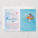 Search for narwhal invitations Pink