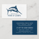 Search for chips business cards Fish and chip shop