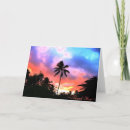 Recherche de kauai vœux cartes Coucher de soleil