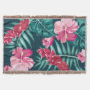 Search for exotic flowers blankets Pink