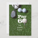 Search for golfer birthday invitations Par