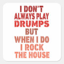 Search for playing drums stickers Music