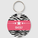 Search for zebra pink keychains Cute