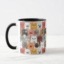 Search for cute cartoon cat mugs Fun