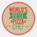 Search for pizza chef stickers Funny