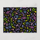 Recherche de motif de musique cartes postales Arrière plan